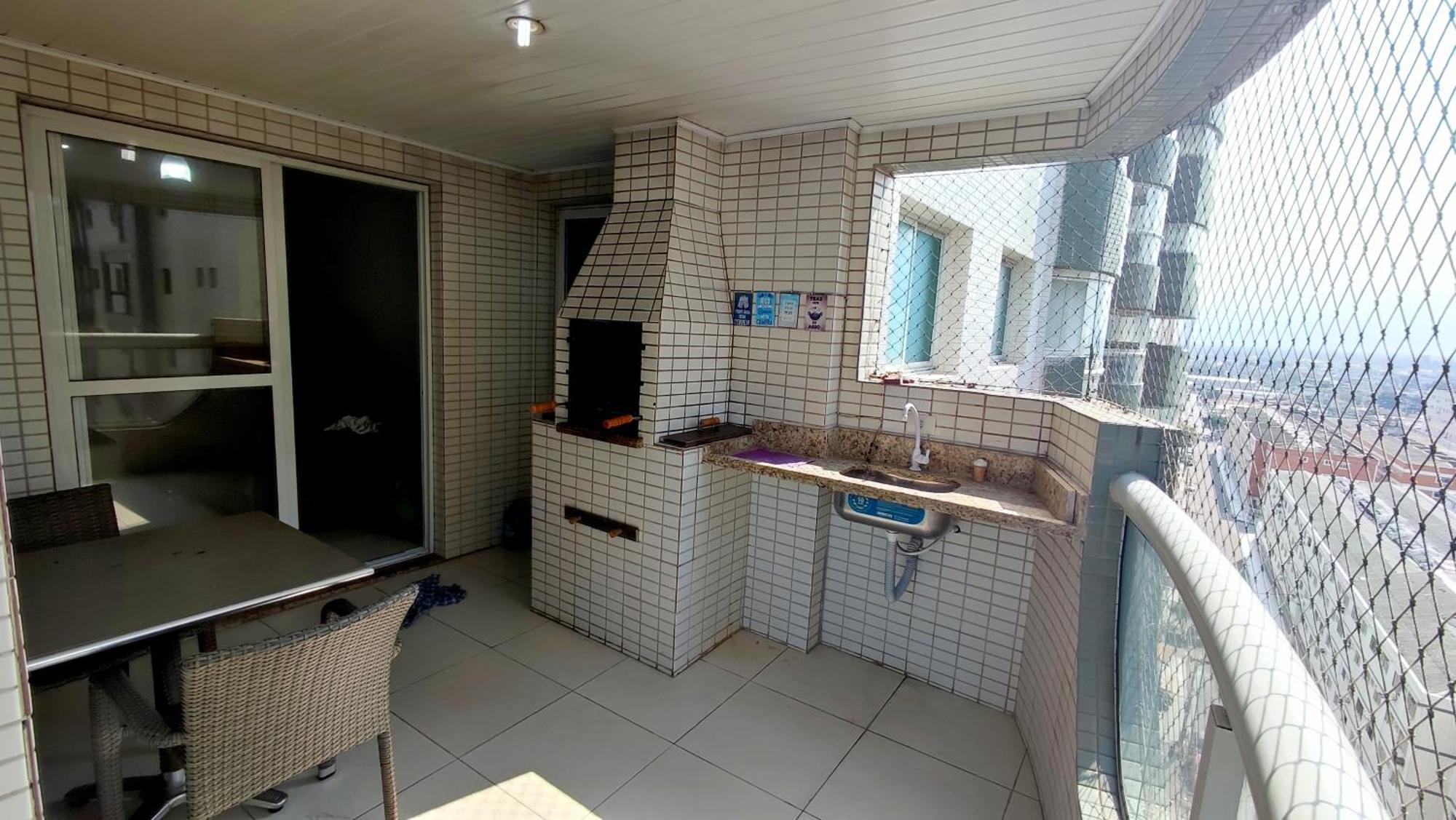 Apartamento Praia Grande Aviacao - 30 Mts Da Praia Екстер'єр фото