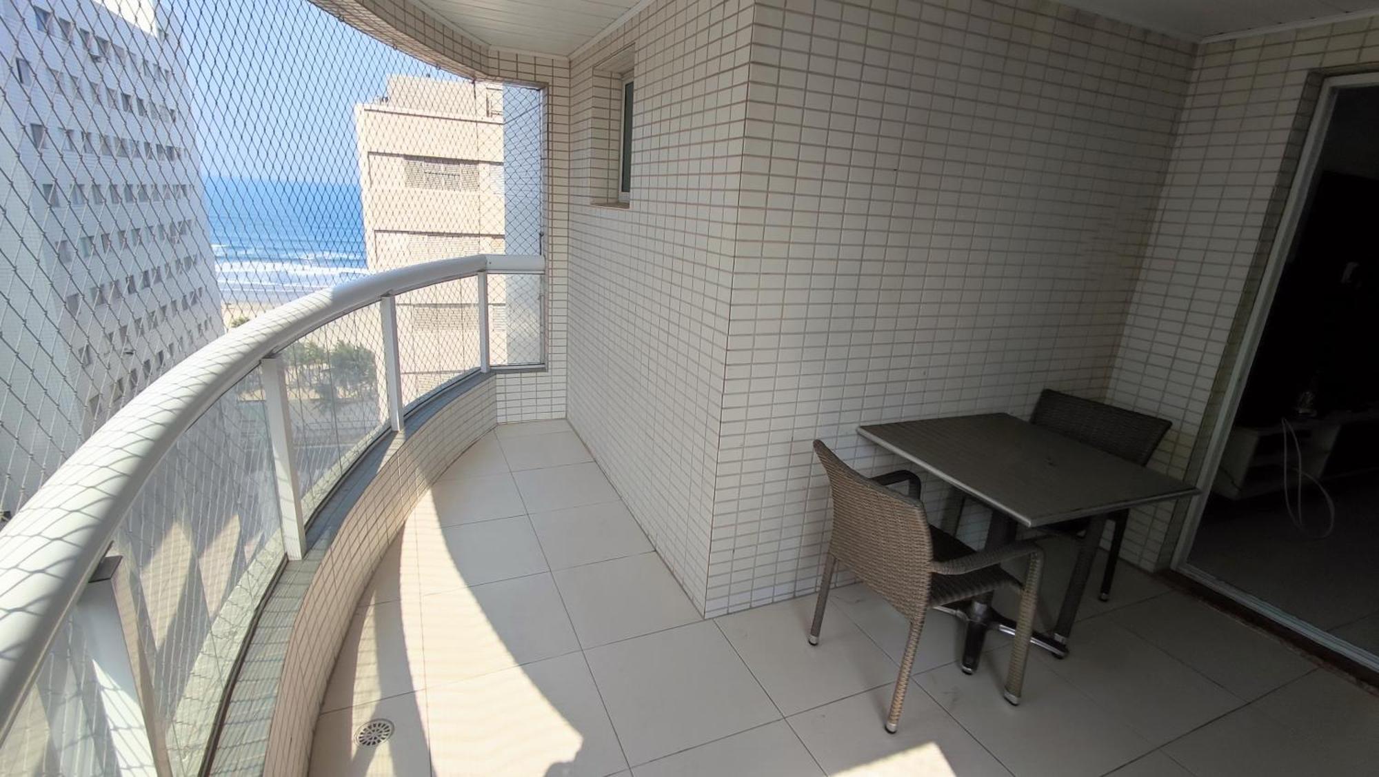 Apartamento Praia Grande Aviacao - 30 Mts Da Praia Екстер'єр фото