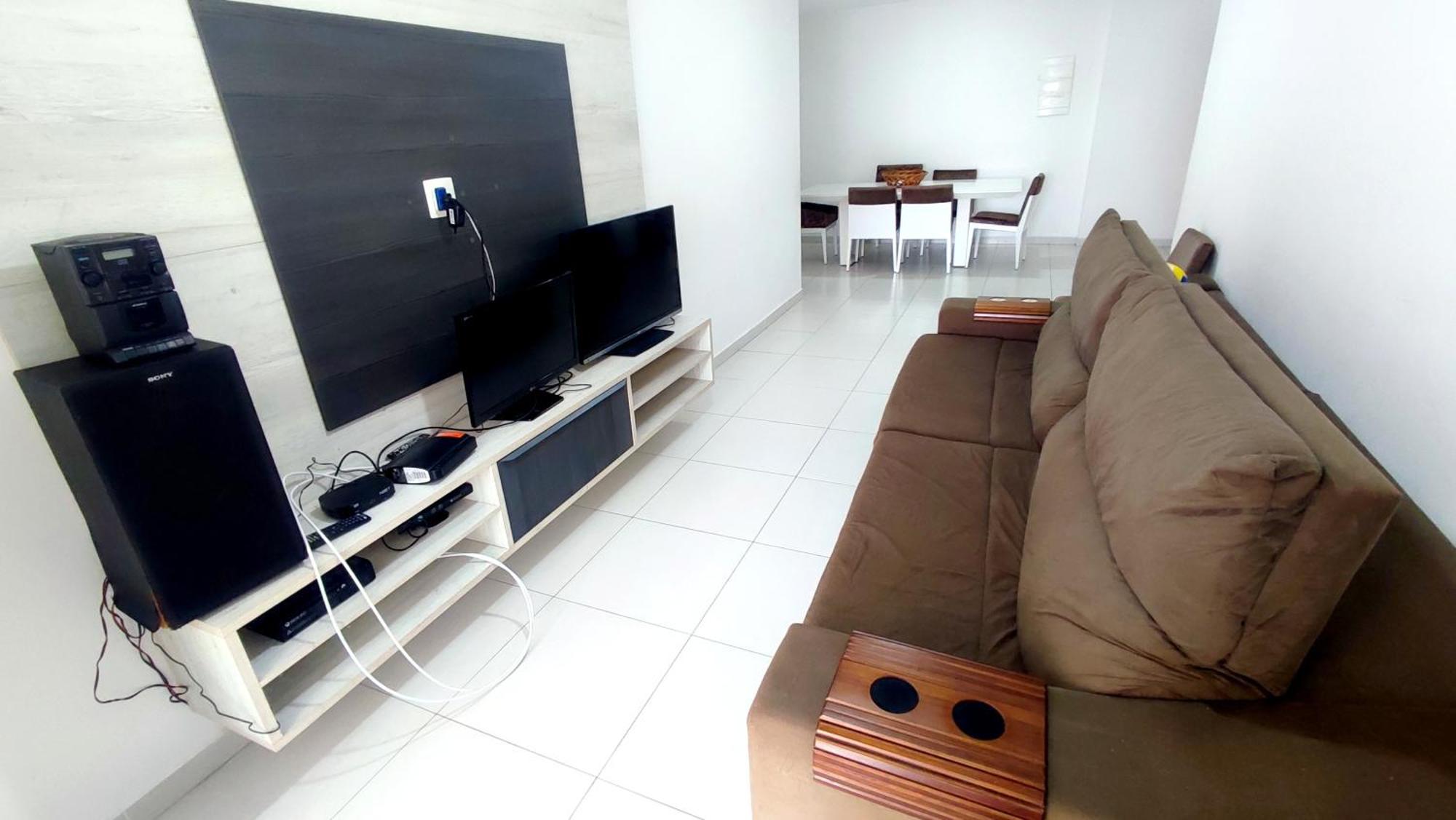 Apartamento Praia Grande Aviacao - 30 Mts Da Praia Екстер'єр фото