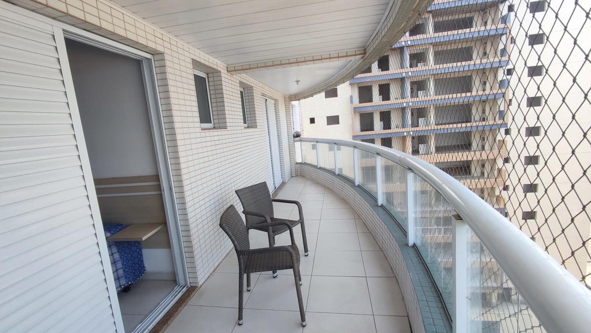 Apartamento Praia Grande Aviacao - 30 Mts Da Praia Екстер'єр фото