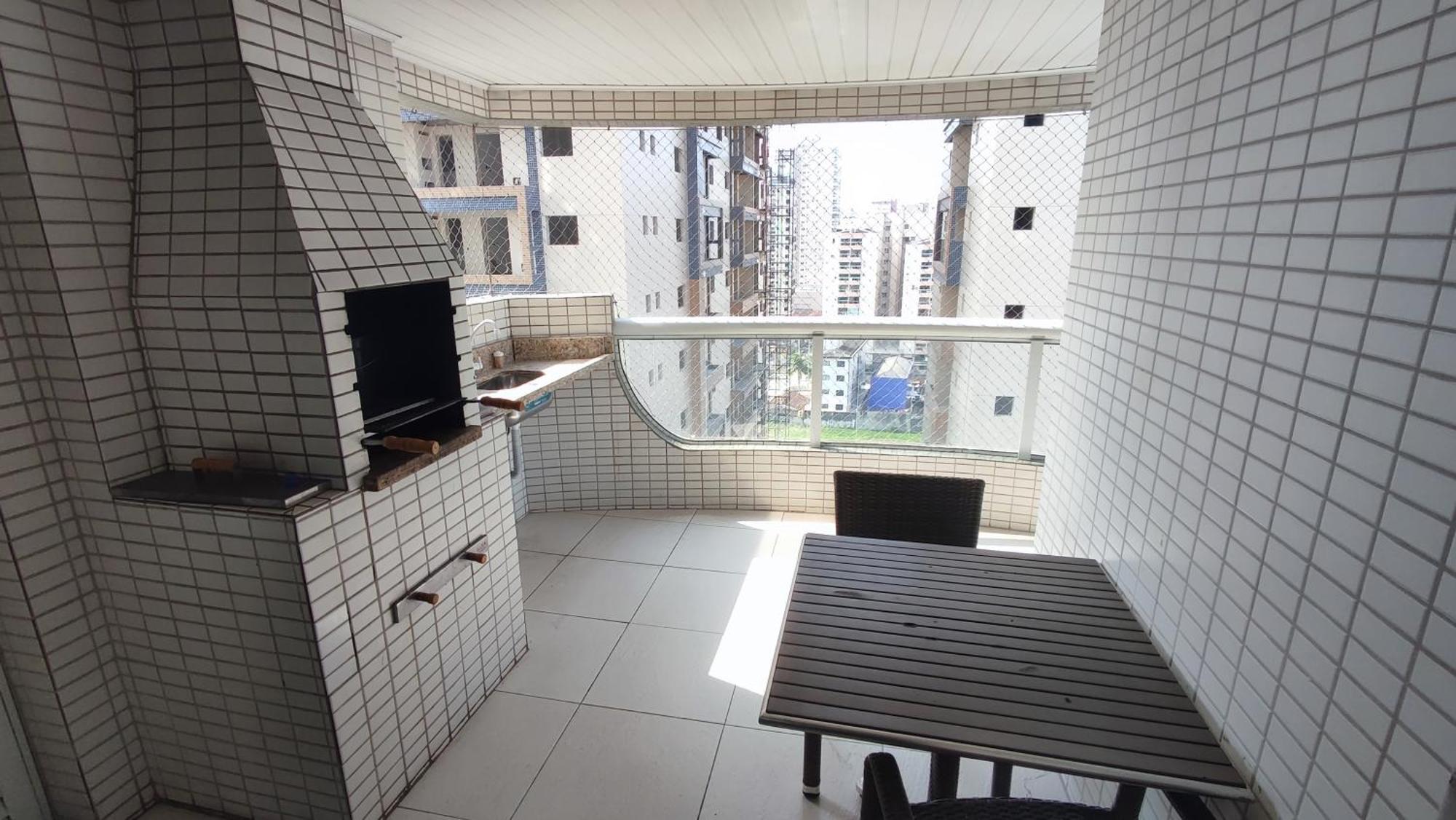 Apartamento Praia Grande Aviacao - 30 Mts Da Praia Екстер'єр фото